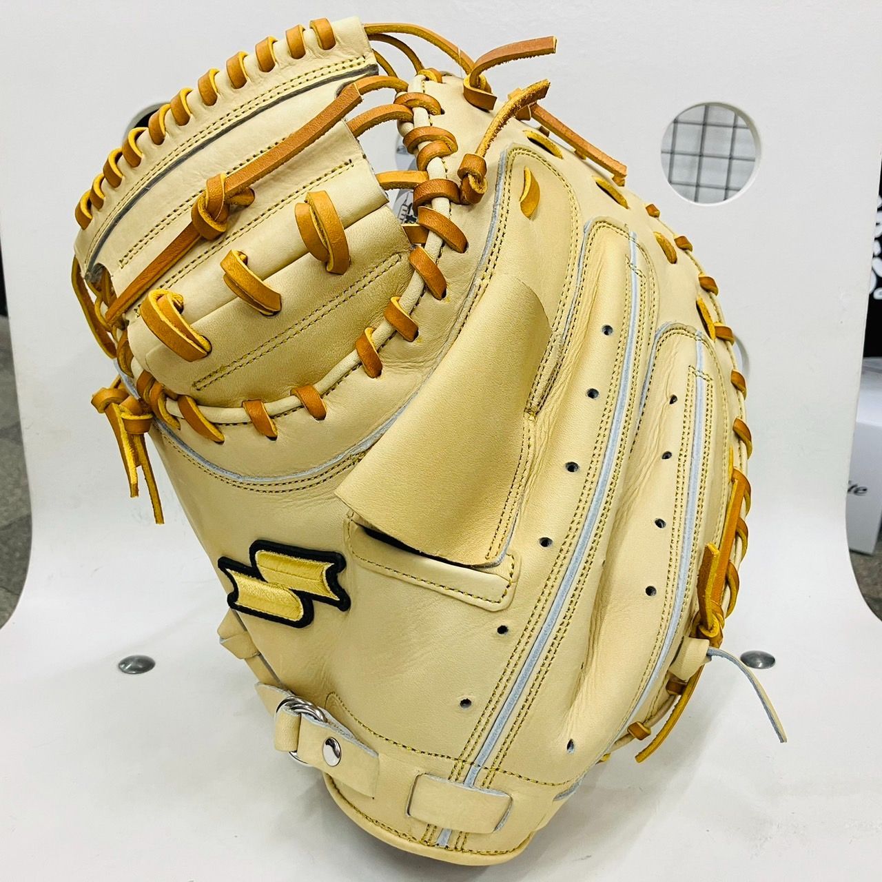 エスエスケイSPM-120硬式用捕手用キャッチャーミット高校野球対応