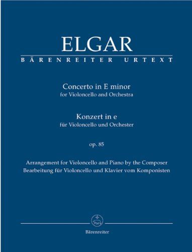 Konzert in e-Moll fuer Violine und Orchester op. 85 ELGAR