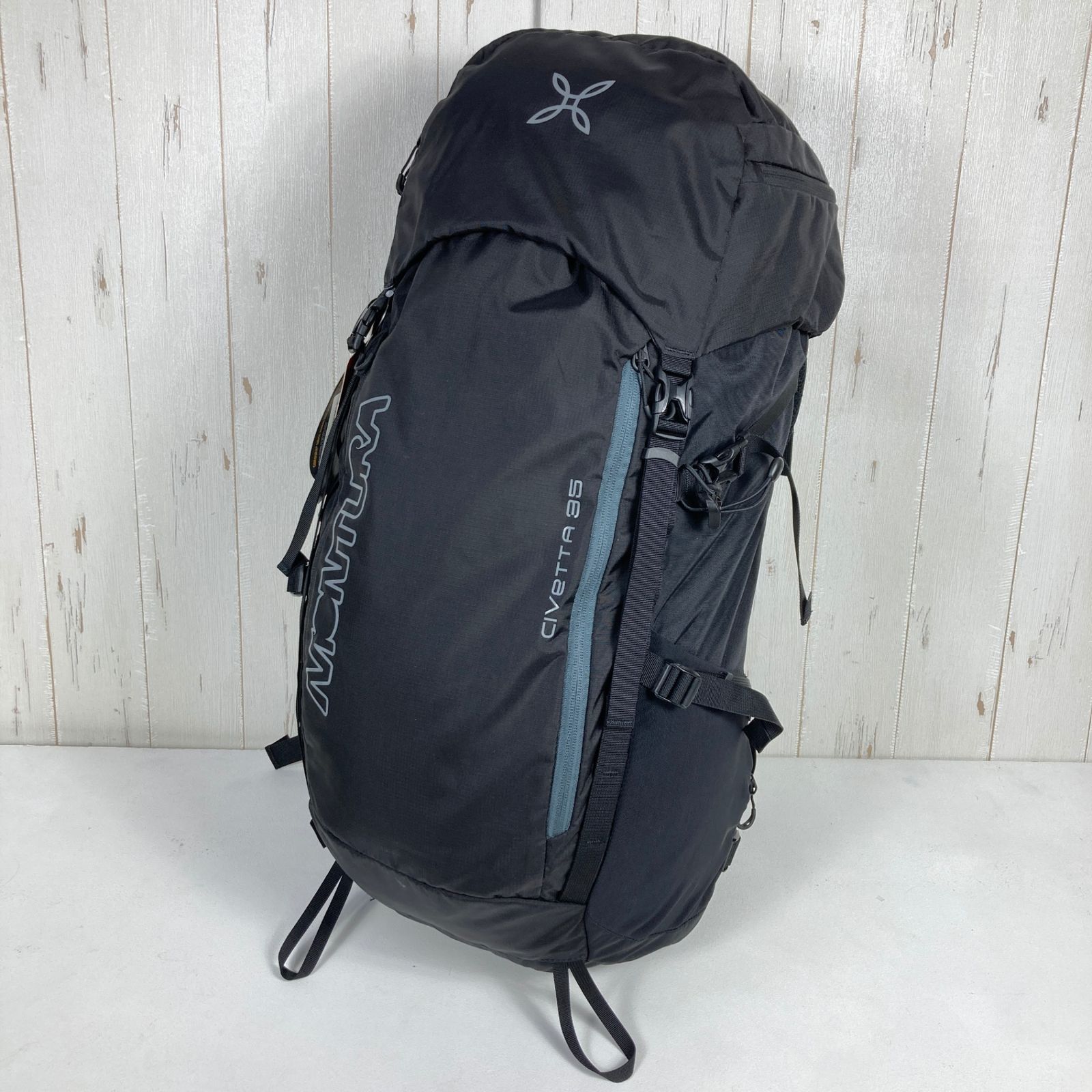 OneSize ブラック系 Montura モンチュラ チベッタ 35 バックパック Civetta 35 Backpack ナイロン バッグ ストレージ バックパック 容量 30L~54L z00053617 容量 30L~