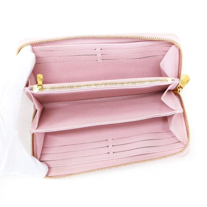 ルイヴィトン LOUIS VUITTON ジッピー ウォレット モノグラム アン