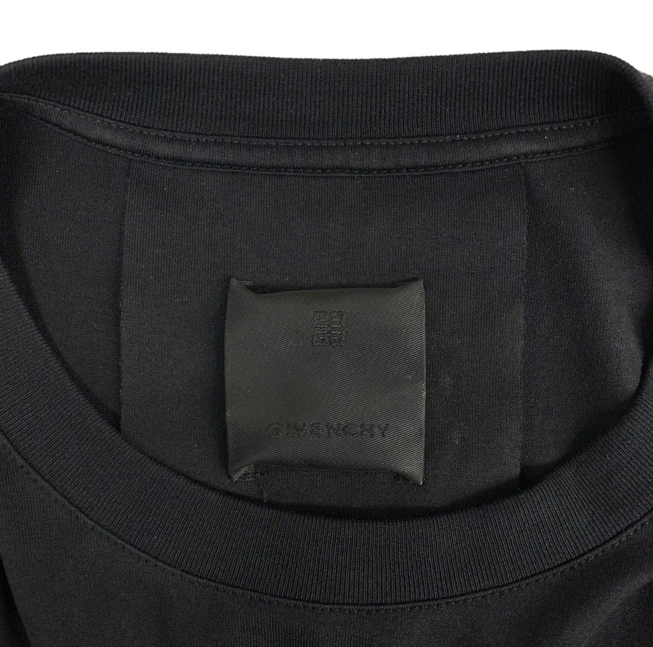GIVENCHY (ジバンシィ) リバースロゴTシャツ スリム 半袖 クルーネック 