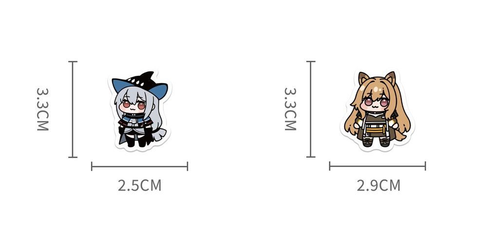 アークナイツ ドロ シール 100枚セット ラップランド アミヤ ちび