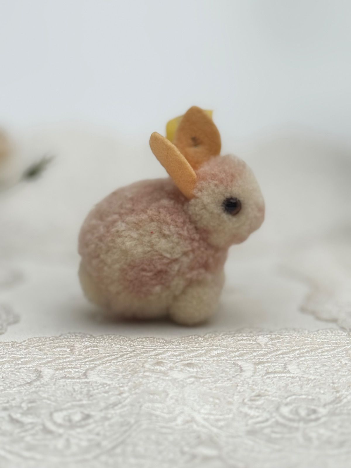 シュタイフ★Woolen Rabbit 6cm& Rabbit 4cm ID完品 送料無料☆シュタイフ☆Woolen Rabbit 6㎝ オールID's完品