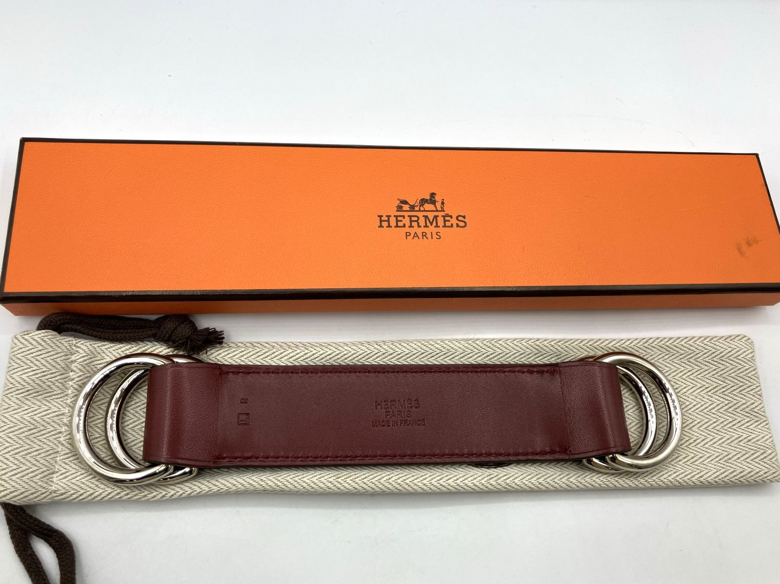鑑定済み】正規品 エルメス HERMES ロマンス スカーフリング