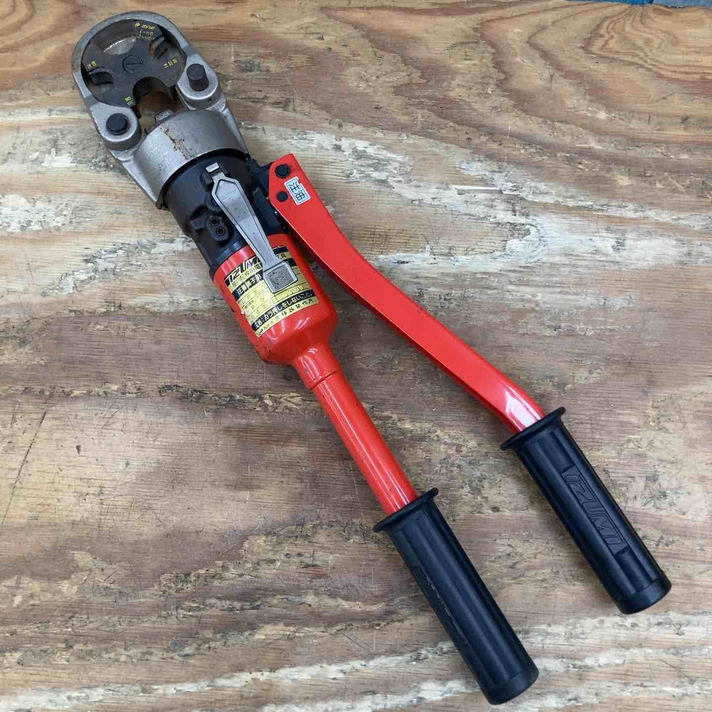 イズミ 手動油圧圧着工具 9H-150 泉精器(IZUMI) 手動油圧式圧着工具