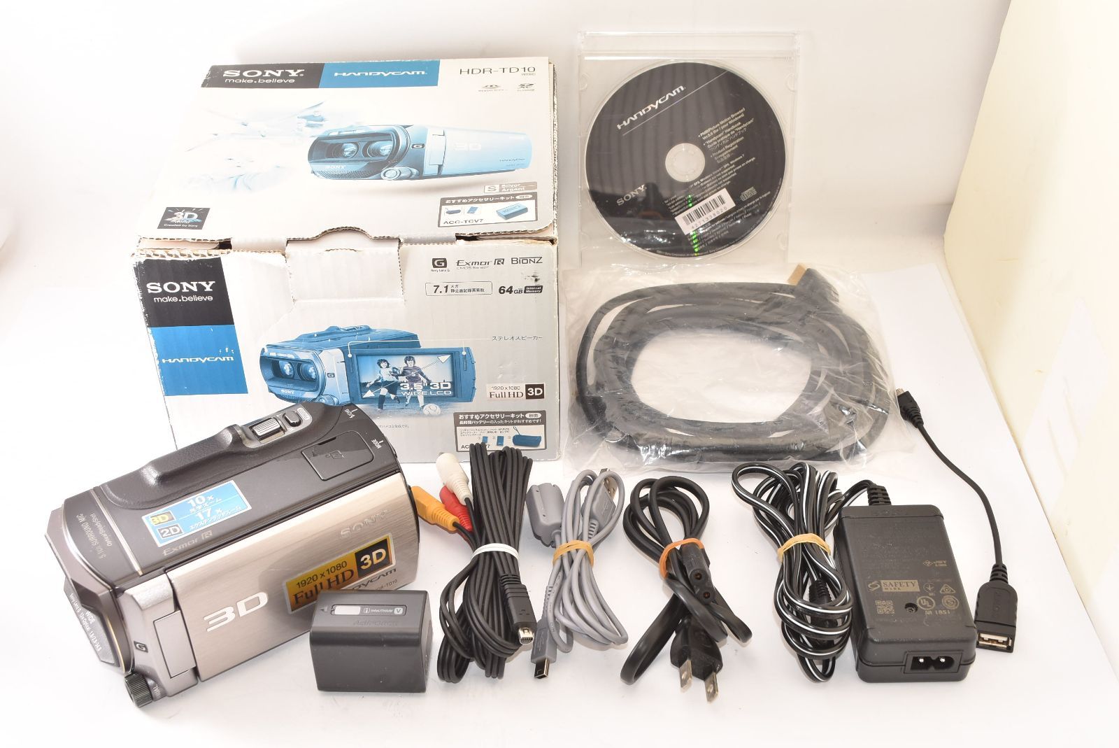 SONY ソニー HDR-TD10 3D デジタルビデオカメラ 2509057