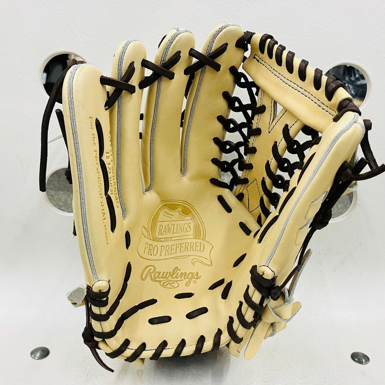 ローリングス Rawlings プロプリファード Wizard#01 オリジナルカスタムグラブ 硬式用 外野手用 左投げ用  ベロ裏ドライフォーム仕様に変更 コユニ設計 当店限定モデル 高校野球対応 キャメル メルカリ