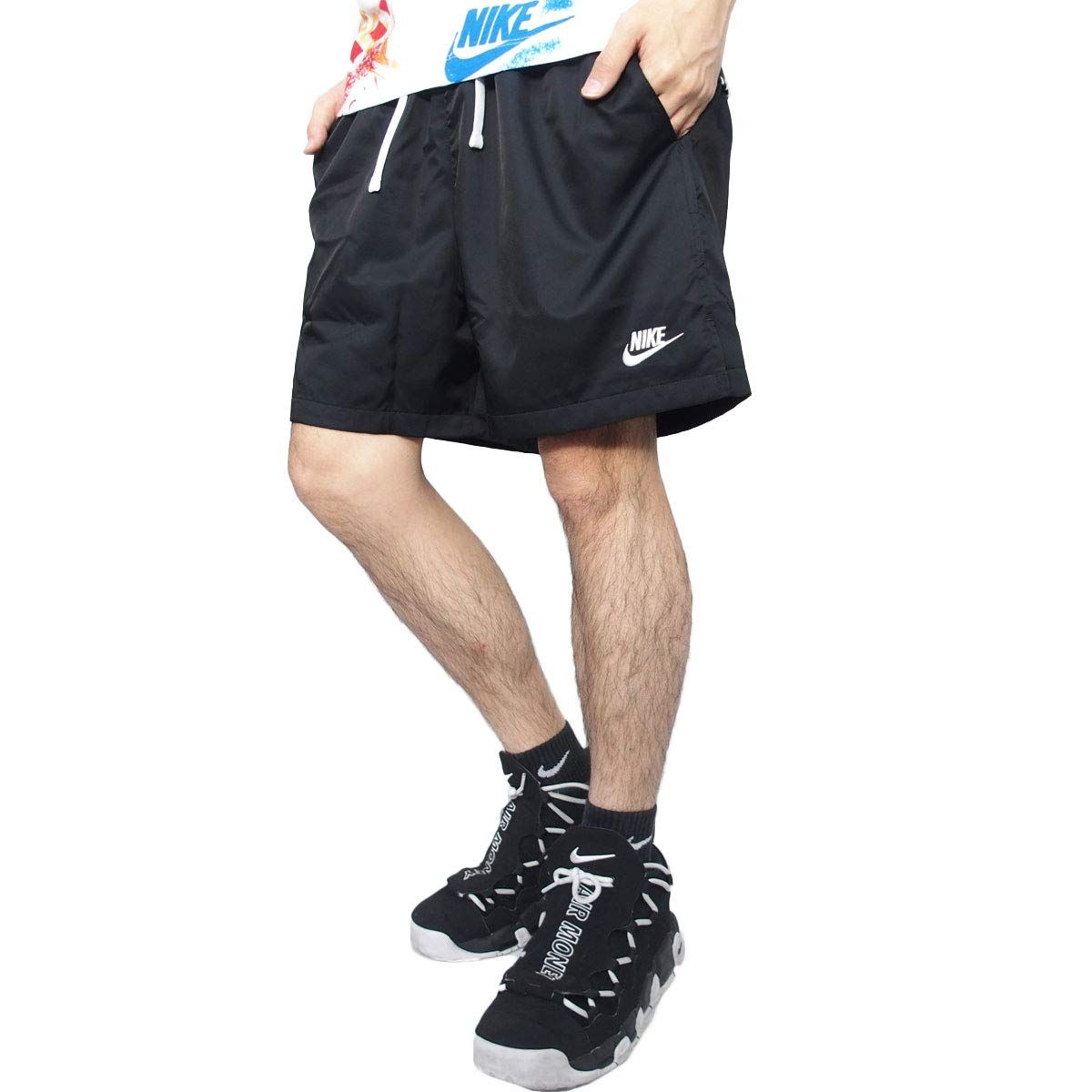 NIKE SPORTSWEAR WOVEN SHORTS ナイキ ウーブン ショートパンツ ショーツ 短パン ブラック 黒 size S [ブラック]  [S] - メルカリ