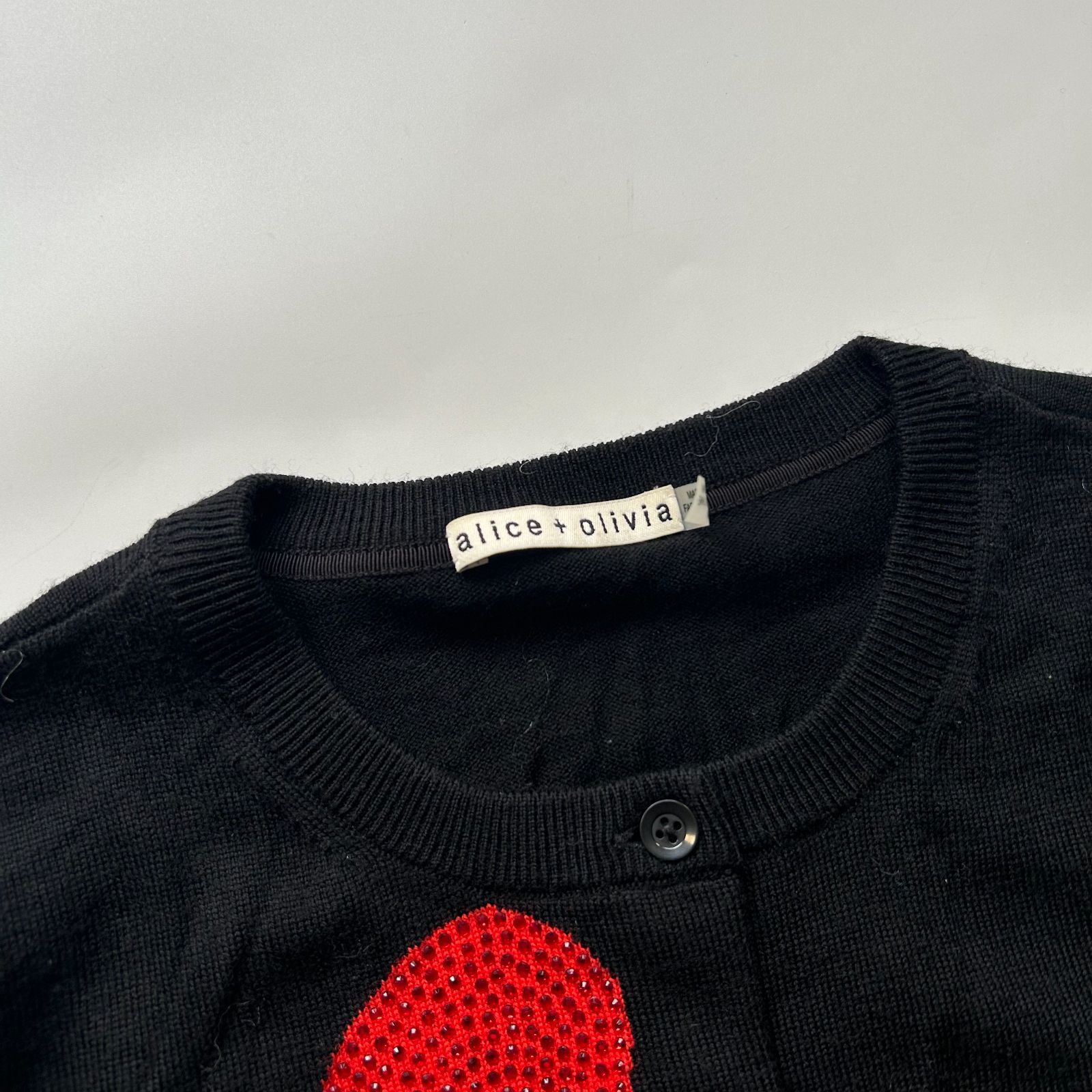 美品】alice+olivia アリスアンドオリビア クリスタルストーン