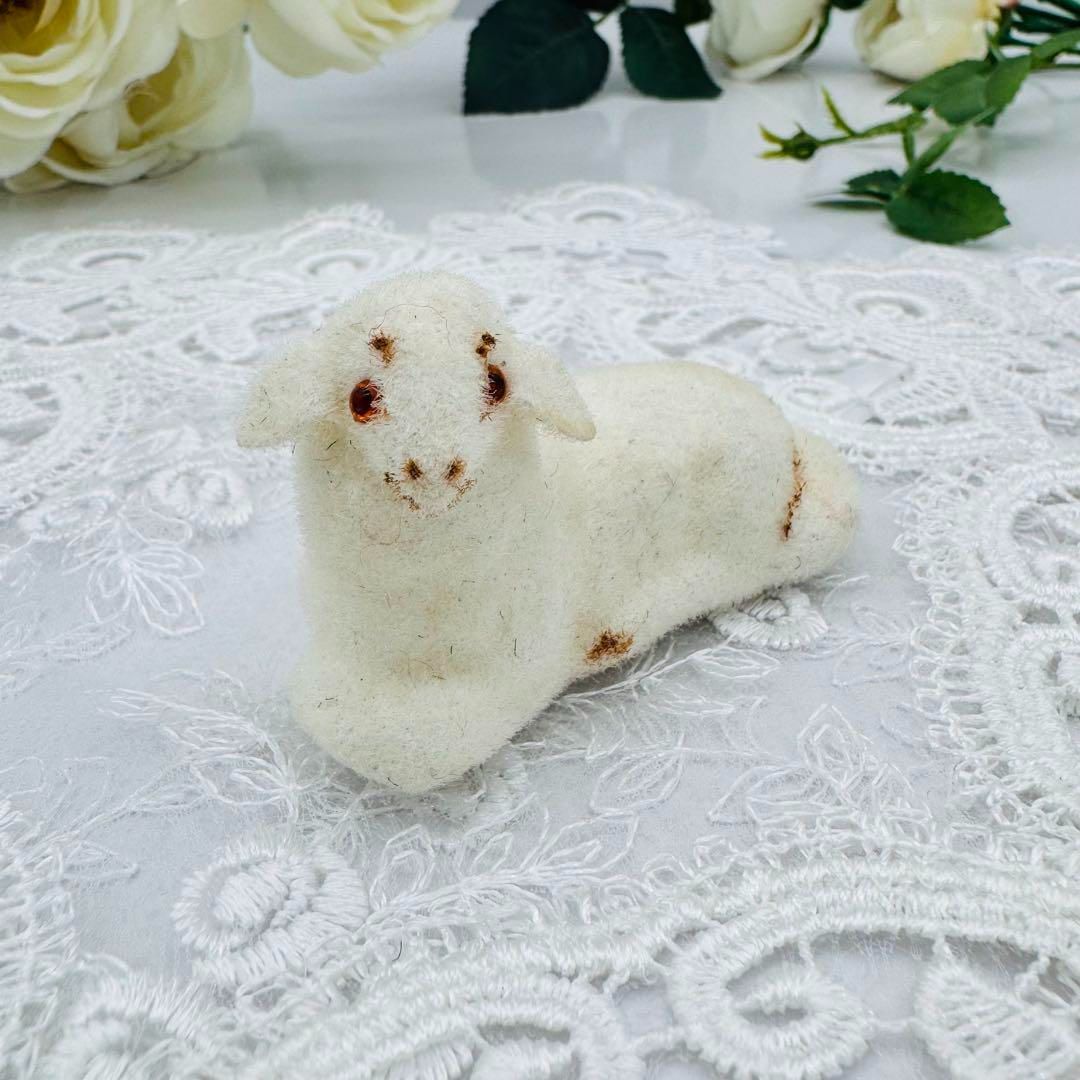 西ドイツ ワグナー社 ヒツジ 羊⑤ Wagner Kunstlerschutz Westdeutschland ビンテージ アンティーク