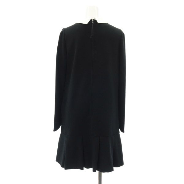 美品✨フォクシーニューヨーク　プライベートノアール　ワンピース　長袖　ティアード 美品✨フォクシーニューヨーク プライベートノアール ワンピース 長袖