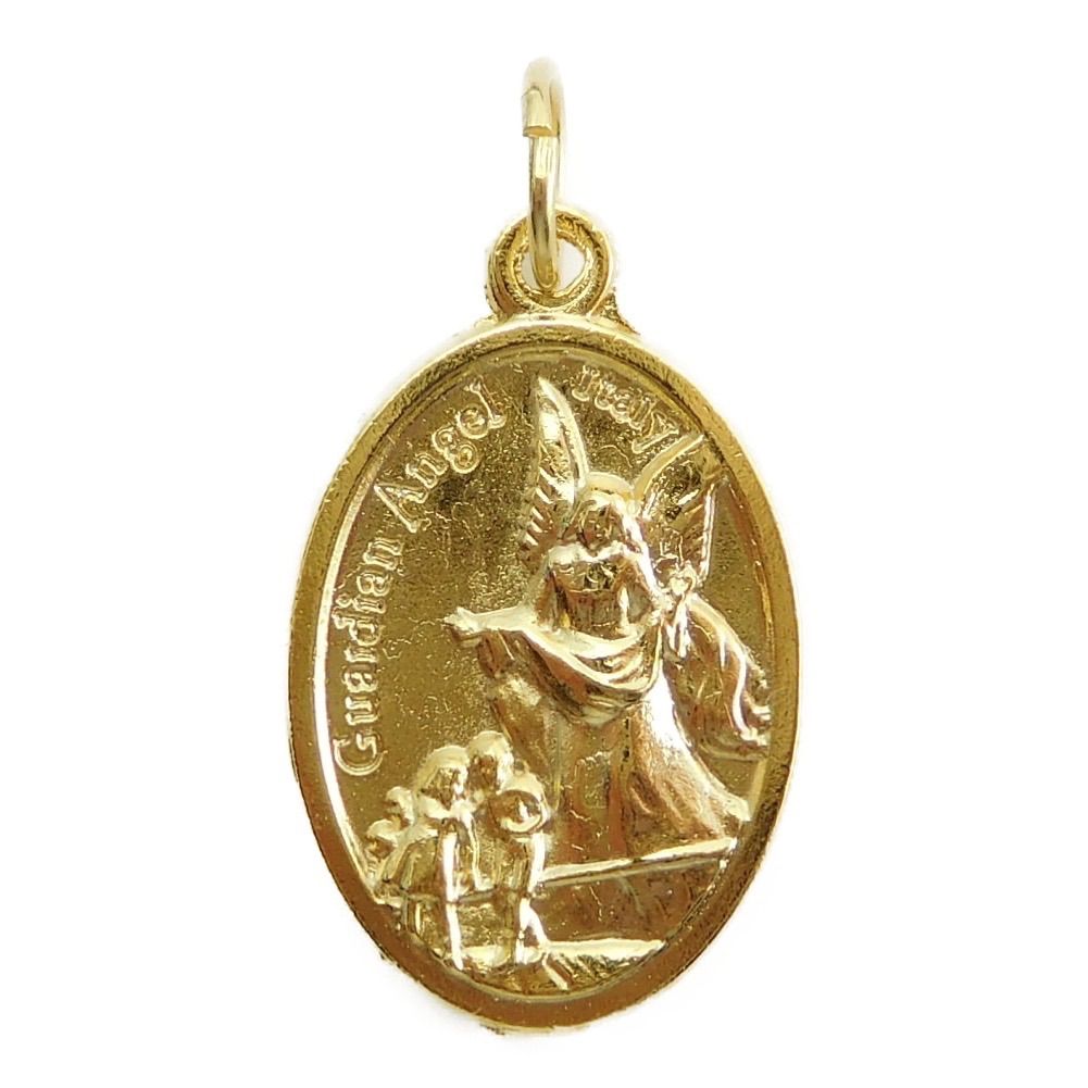 フランス製　金のチャーム 天使 メダイ18金 ３G 未使用 純金 K24 エンジェル 1/25oz ペンダントップ 天使 レディース