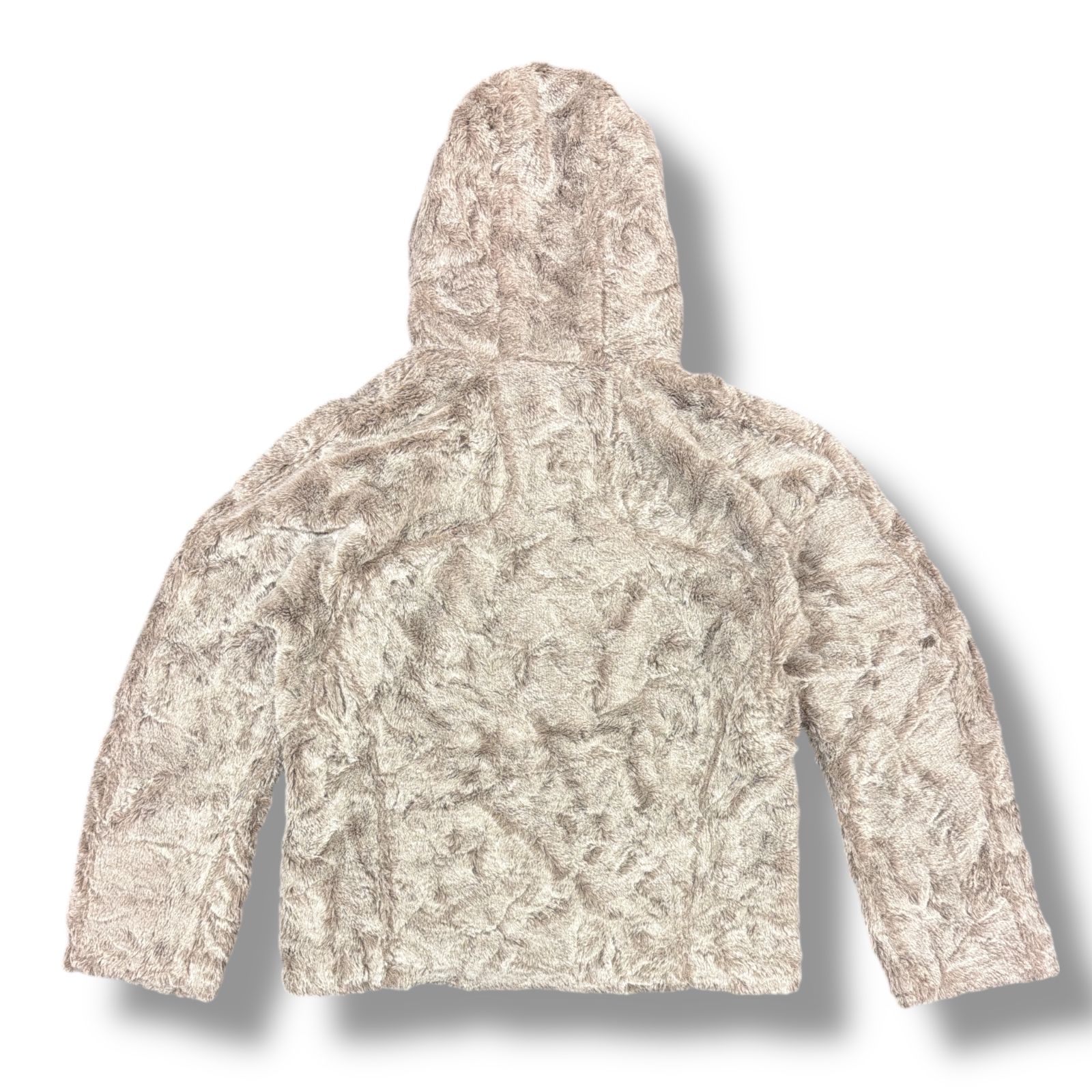 NVRFRGT Faux Shearling Full Zip Upフーディー NVRFRGT ネヴァーフォーゲット 24AW FAUX SHEARLING FULL ZIP UP