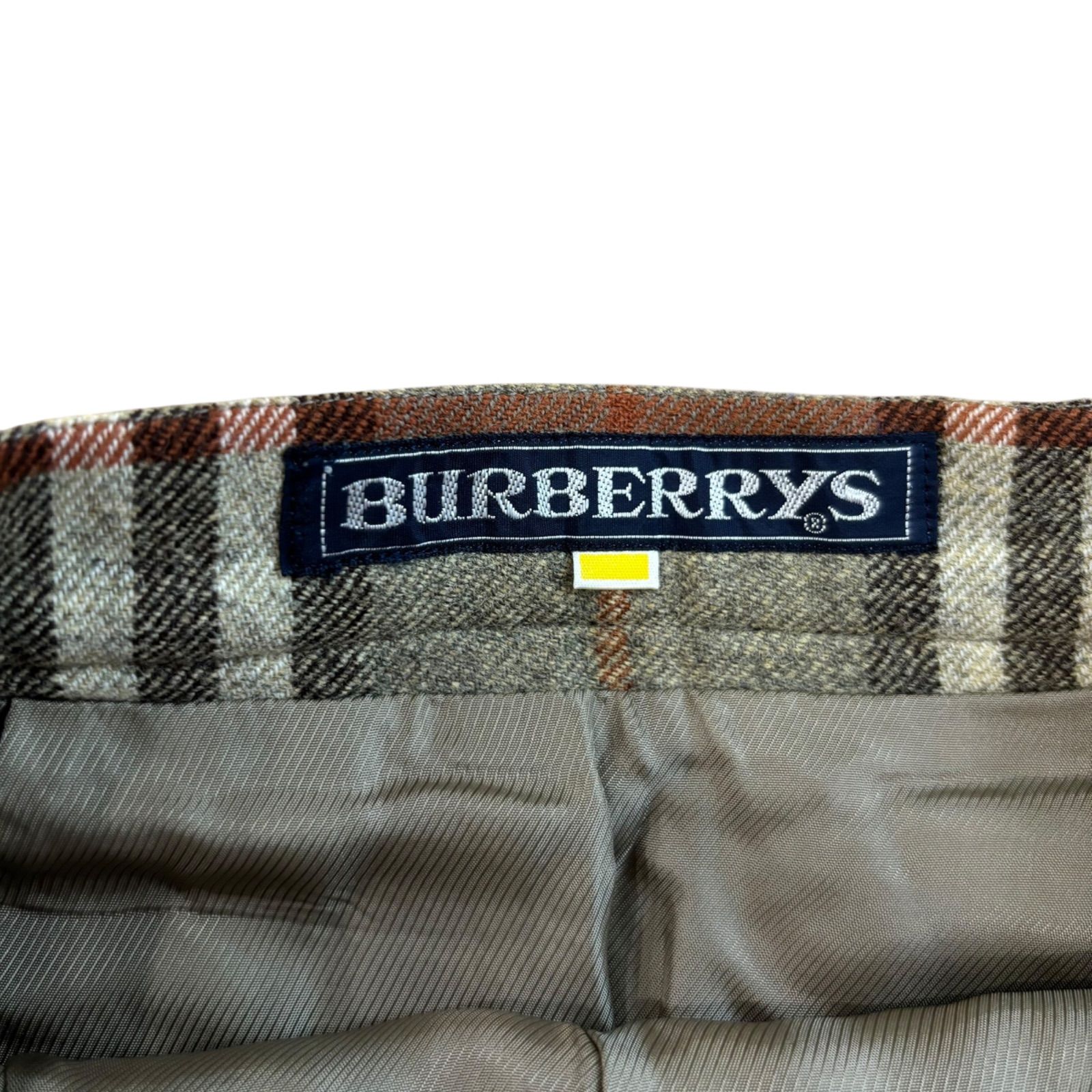 Z1559 BURBERRY バーバリー ウール ノバチェック柄プリーツスカート