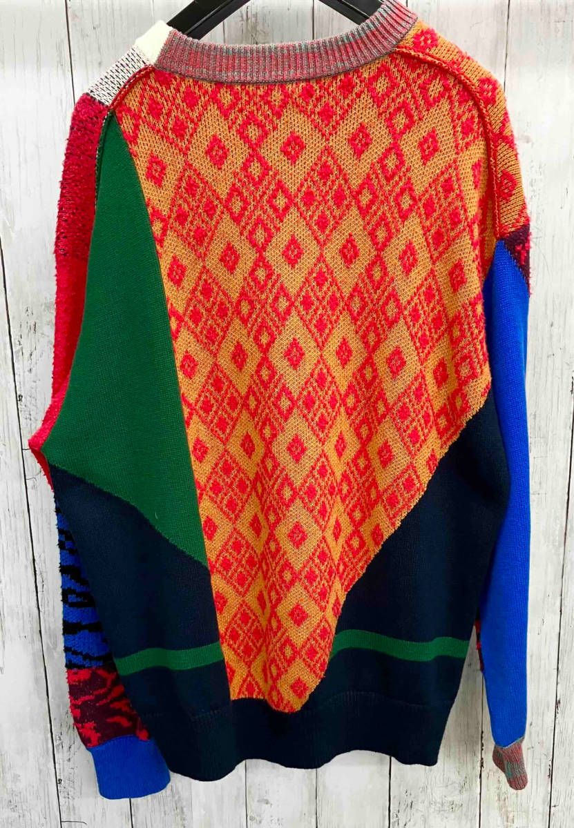 20ss TOGA VIRILIS JACQUARD KNIT PULLOVER（TOGA｜トーガの高額 