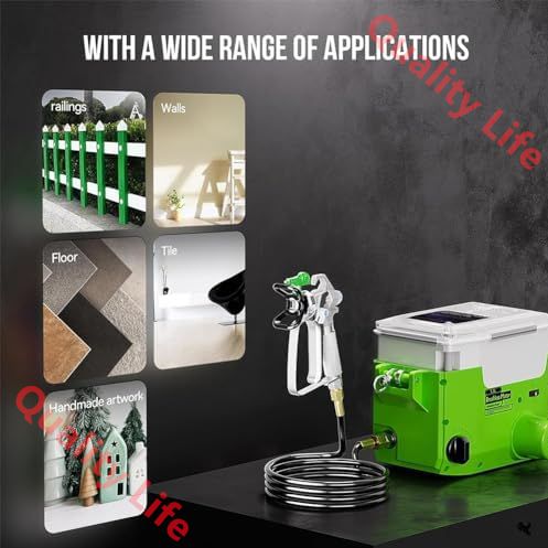 高圧コードレスウォールペイントスプレー