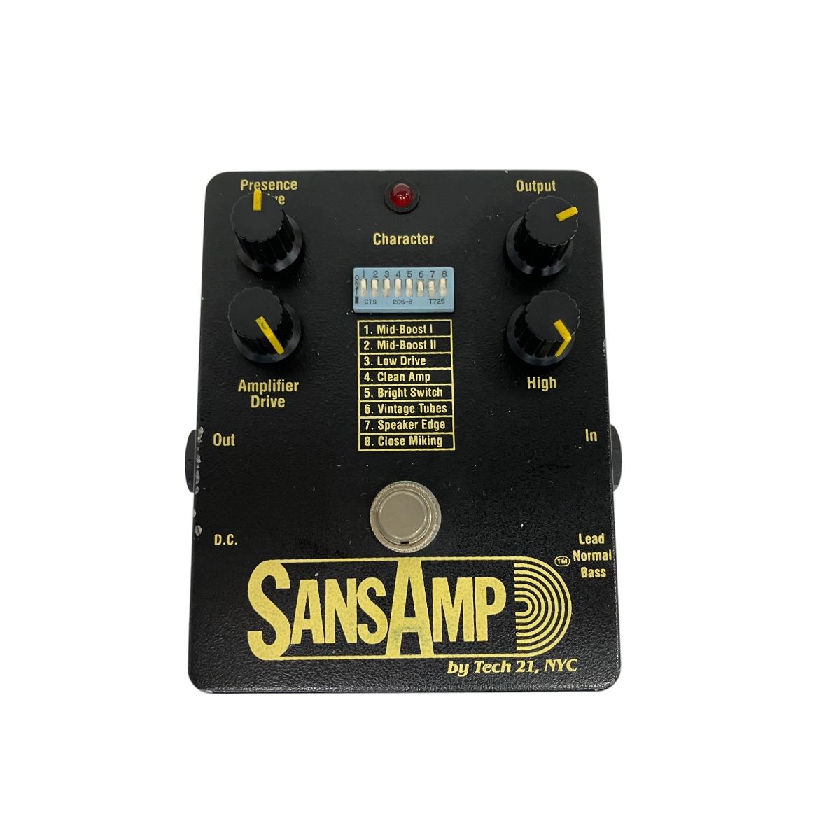 SANSAMP by Tech 21, NYC サンズアンプ エフェクター 音響機材 SANSAMP by Tech 21, NYC サンズアンプ エフェクター 音響機材
