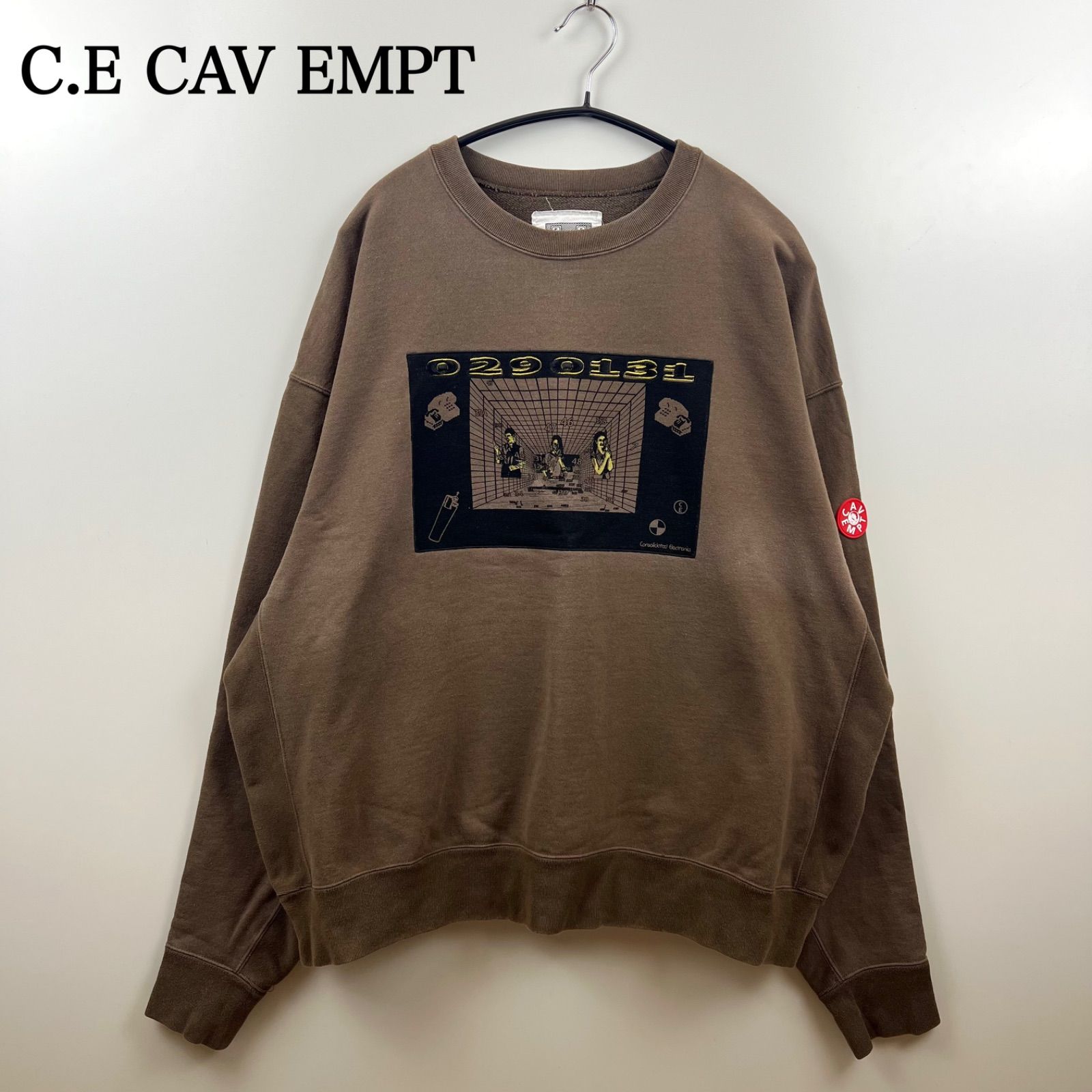 C.E CAV EMPT 2021aw 0290131 CREW NECK sweatshirts XL シー
