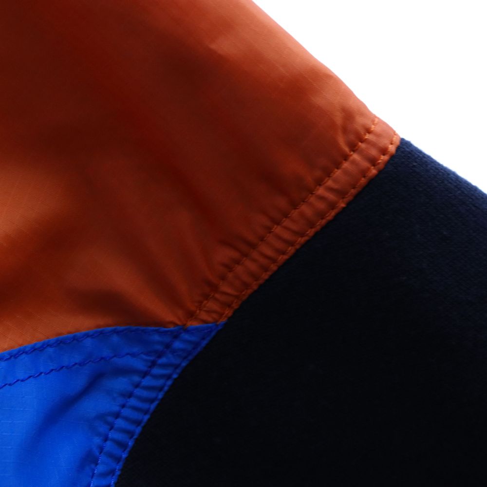 Sacai (サカイ) 21AW Sponge Sweat Hoodie ナイロン切り替え Sacai (サカイ) 21AW Sponge Sweat Hoodie ナイロン切り替え