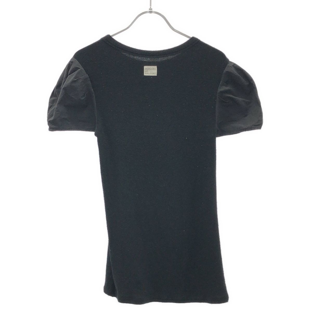 BORDERS at BALCONY/ボーダーズアットバルコニー】PUFF SLEEVE SHEER