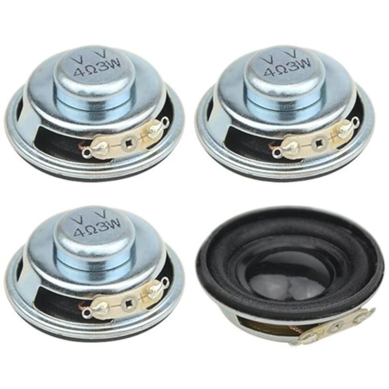 Amazon.co.jp: CCeCCe 磁気ラウドスピーカー 40mm 4Ohm 5W ハイ