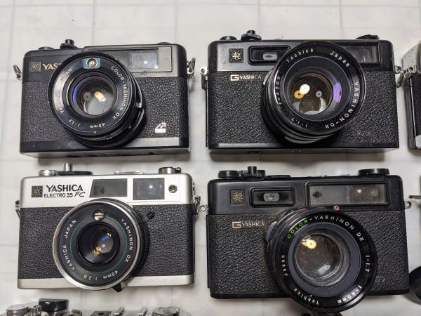 12台 YASHICA ELECTRO 35 GS GX GT GTN その他 一眼レフ レンジファインダー等 4823_20_16