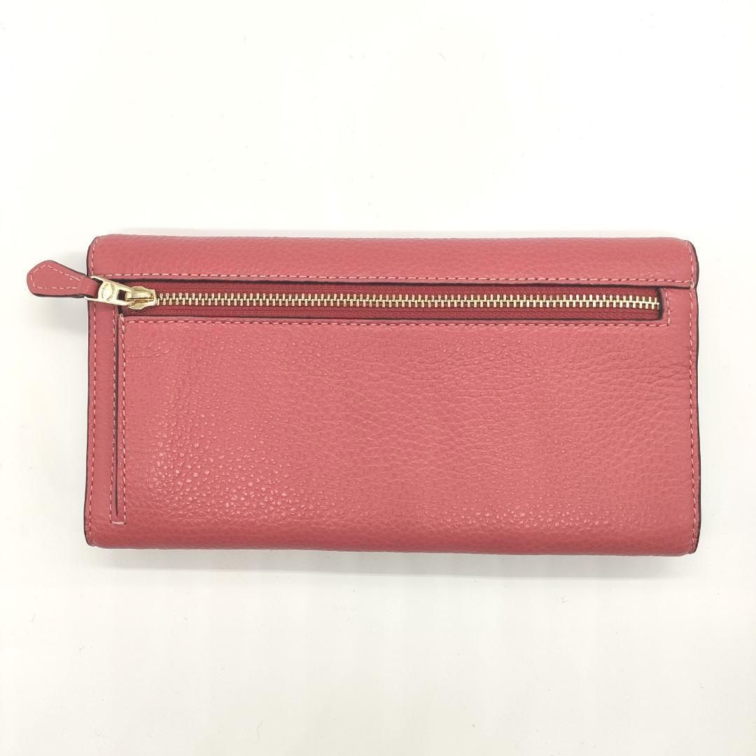 COACH] コーチ 日本未入荷 スリム 三つ折り 長財布 CC815（ピンク
