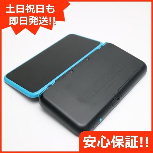 超美品 NEWニンテンドー2DS LL ブラック×ターコイズ 即日発送 2DS 