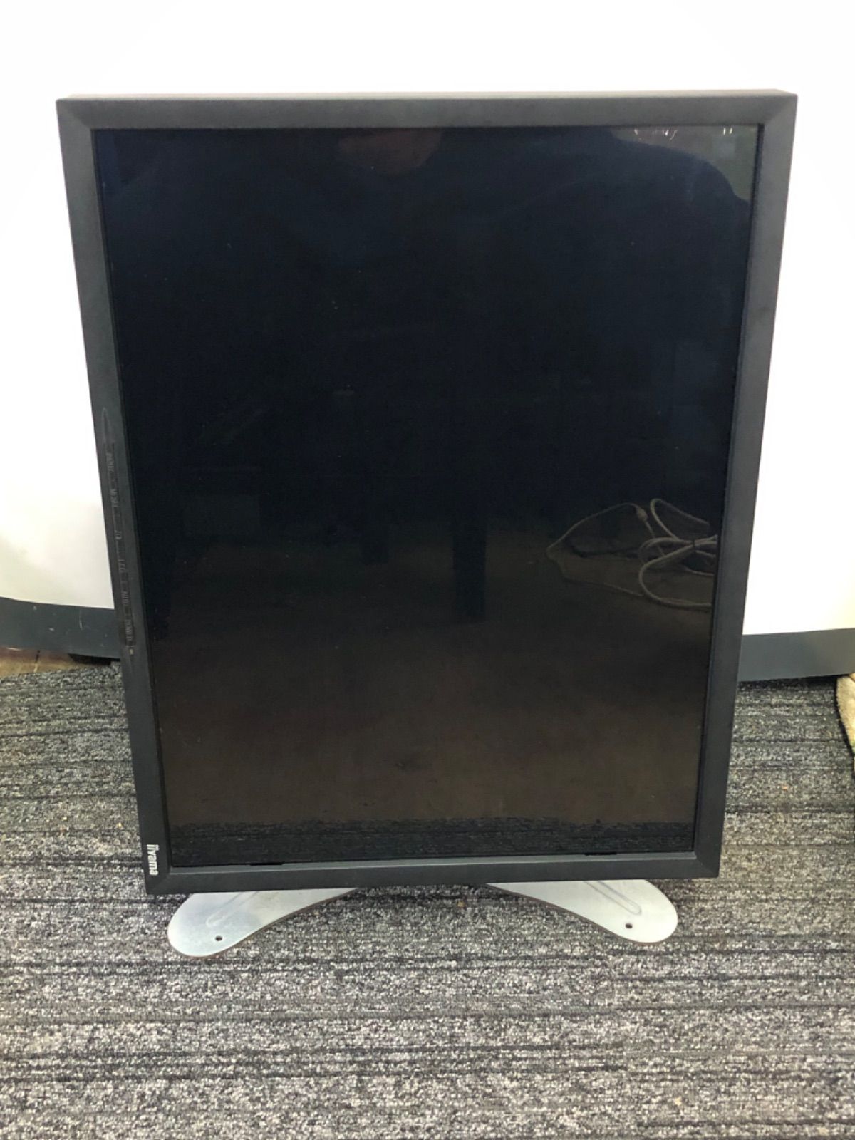 iiyama（イーヤマ）　ProLite H540S　21.3型TFT液晶ディスプレイ（ワイド液晶）　SP内蔵　ブラックモデル　90回転機構搭載　PLH540S-B0U　中古（動作確認済）