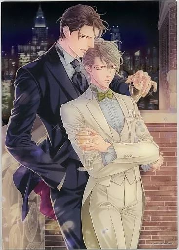 アクリルスタンド アクリルパネル 高羽秋仁＆麻見隆一 やまねあやの先生20周年イベント開催記念アクリルアート ファインダーシリーズ