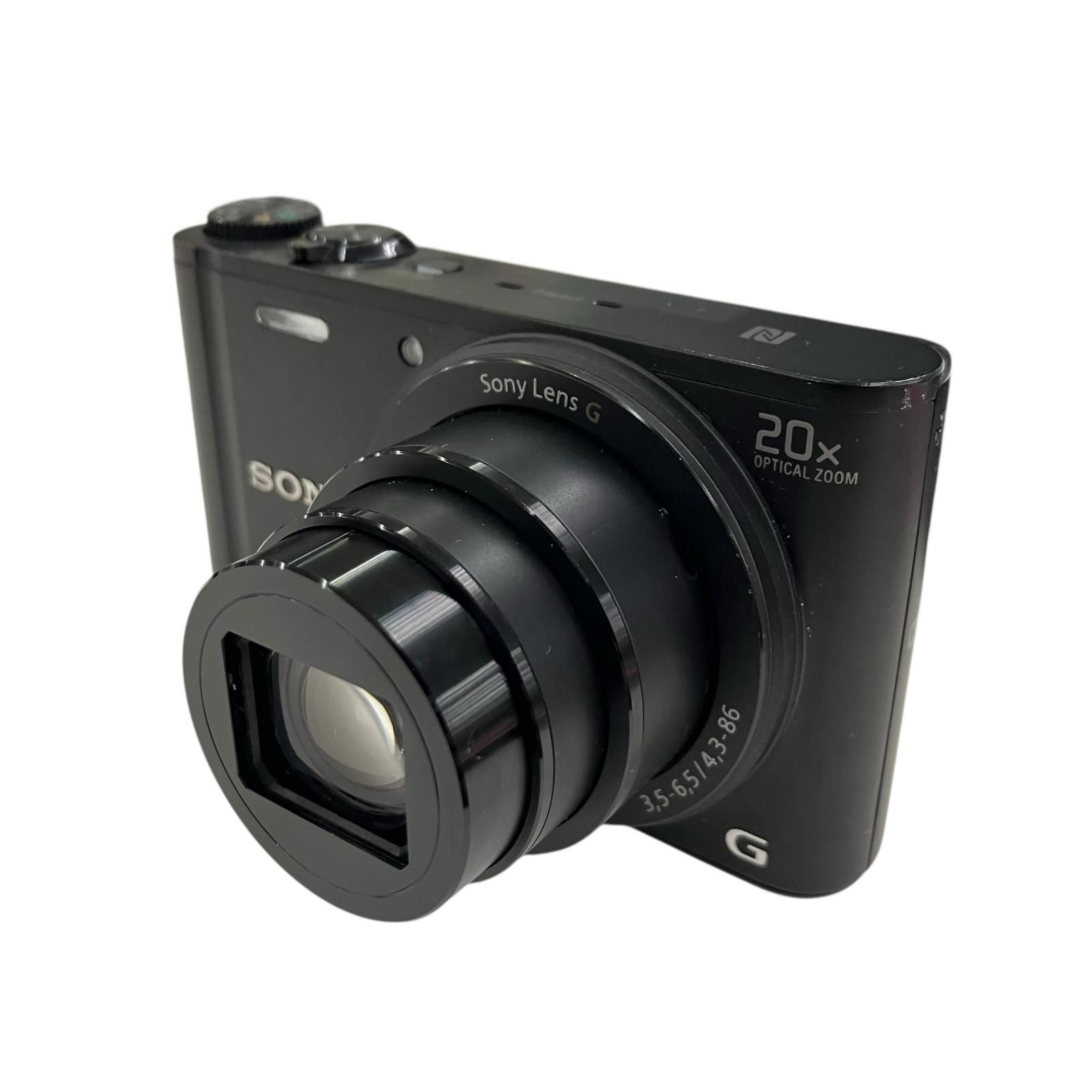 186000 現状品 sonny ソニー Cyber-shot デジタルカメラ ブラック DSC-WX350