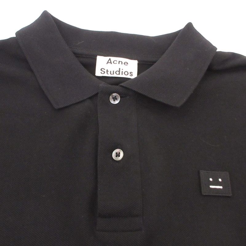 【Acne Studios】シルクポロシャツ Acne Studios - シルクポロシャツ - グレー