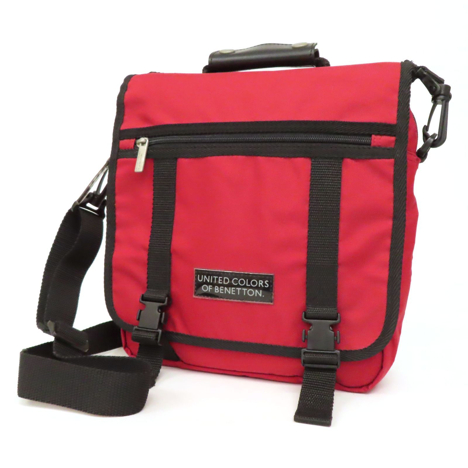 A美品*UNITED COLORS OF BENETTON/ユナイテッド カラーズ オブ ベネトン/イタリア製/ダメージ加工/美形デニムワンピース/M/9号/春秋 ユナイテッド カラーズ オブ ベネトン（UNITED COLORS OF BENETTON