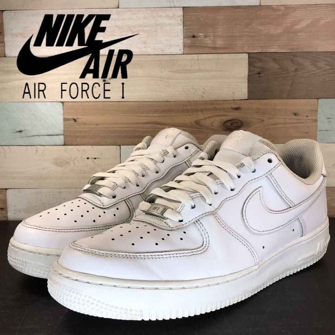 NIKE AIR FORCE 1 ナイキ エア フォース 1 ホワイト 白 WHITE 26.5cm