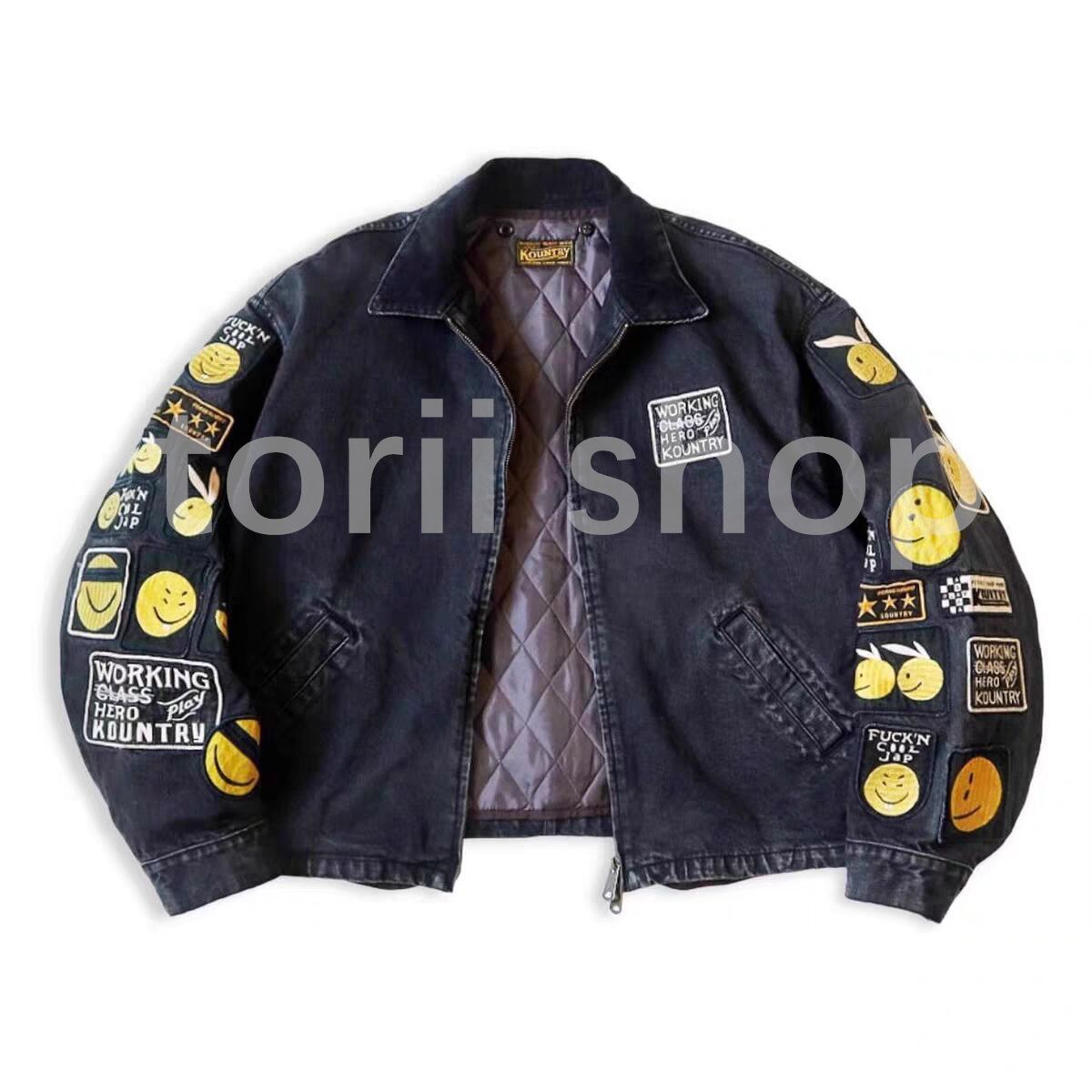 Kapital 14oz Black Denim T-Back Drizzler