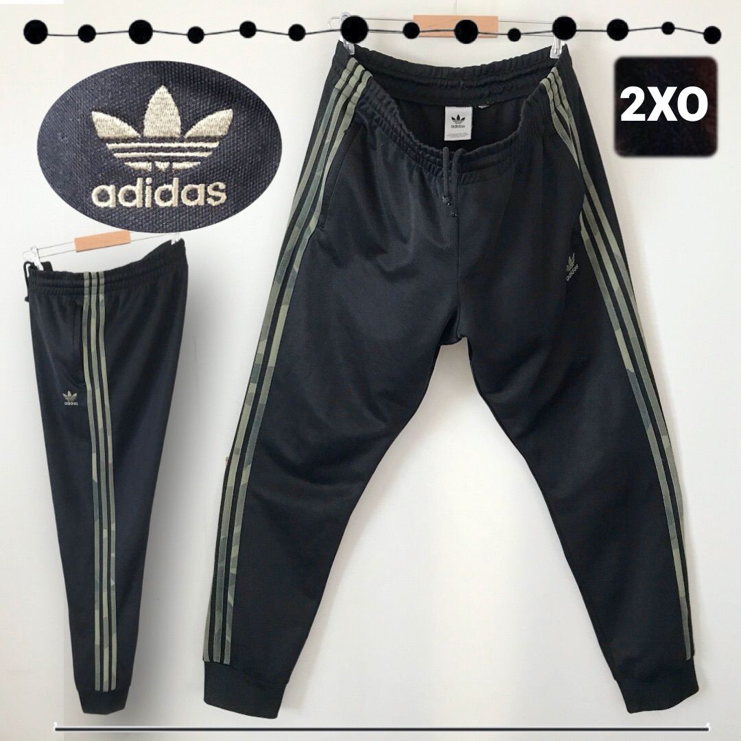 adidas originals アディダスオリジナルスCAMO TP/カモ トラックパンツジャージ下/迷彩/カモフラージュビッグサイズ/メンズ2XO　　#2409S089