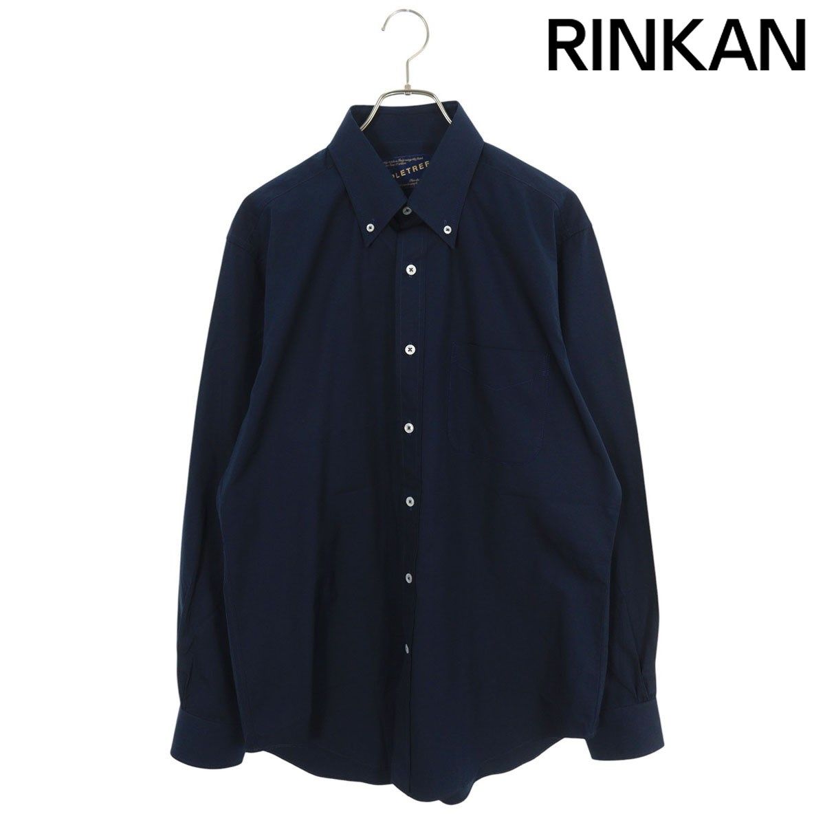 アップルツリーズ CASUAL SHIRTS コットンポプリンボタンダウン長袖  