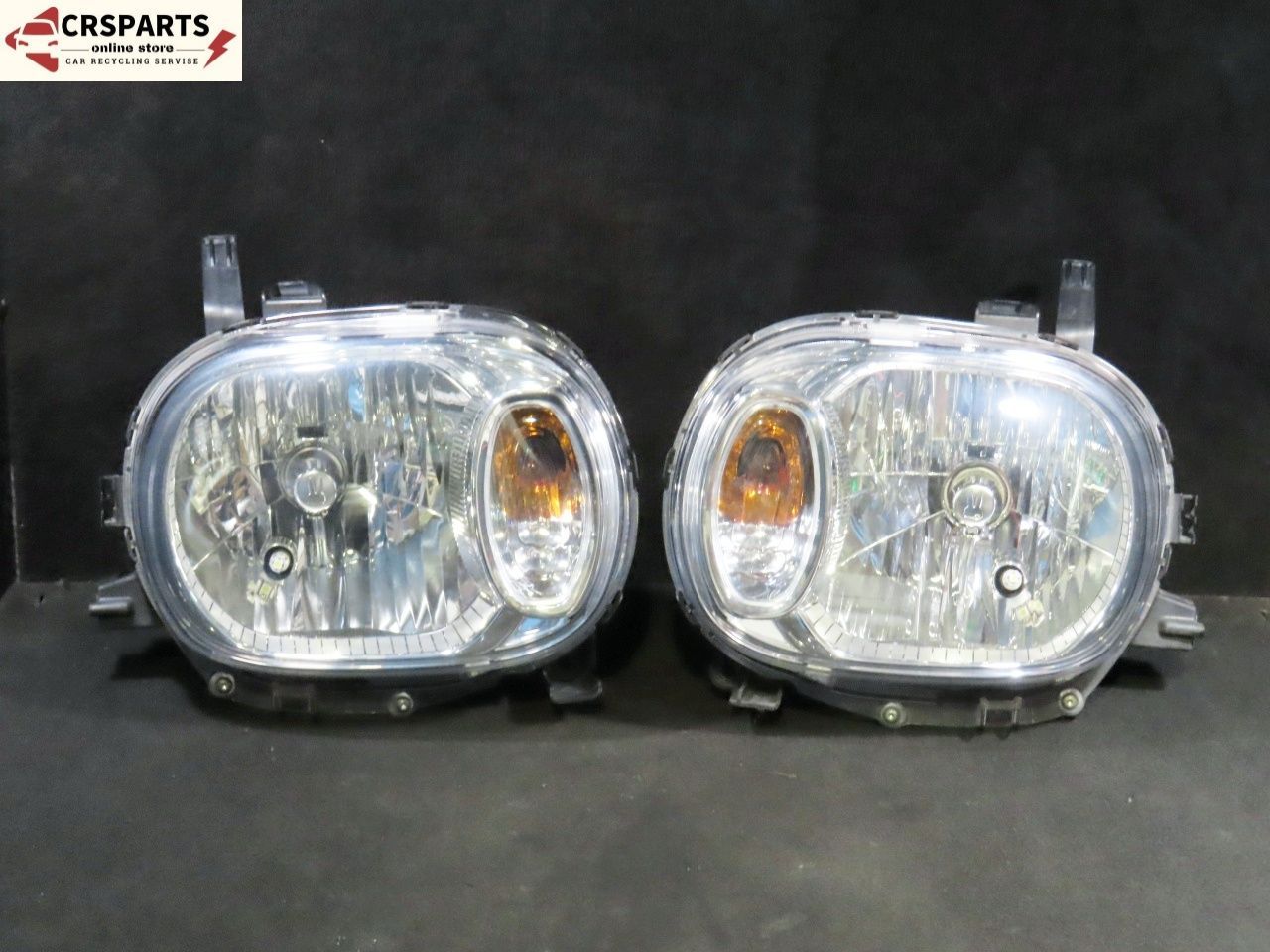 アルトラパン　 HE22S　 ハロゲン　ヘッドライト 左右　HCR634 ラパン HE22S 純正 ハロゲン ☆美品 ヘッド ランプ ライト 左右
