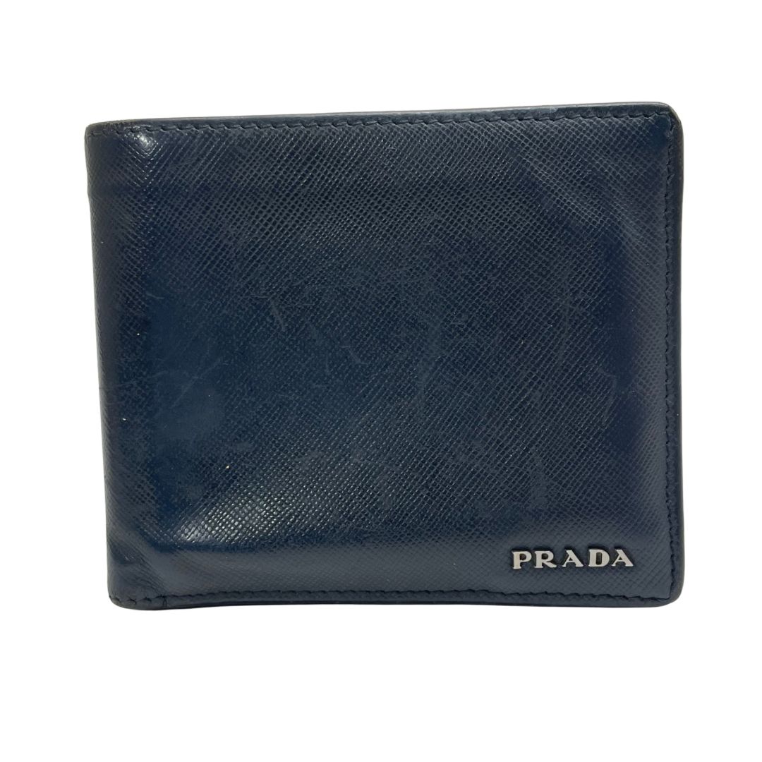 【専用】PRADA 正規品 サフィアーノ ダークネイビー ラウンド プラダ 楽天市場】prada ラウンドファスナー ネイビーの通販