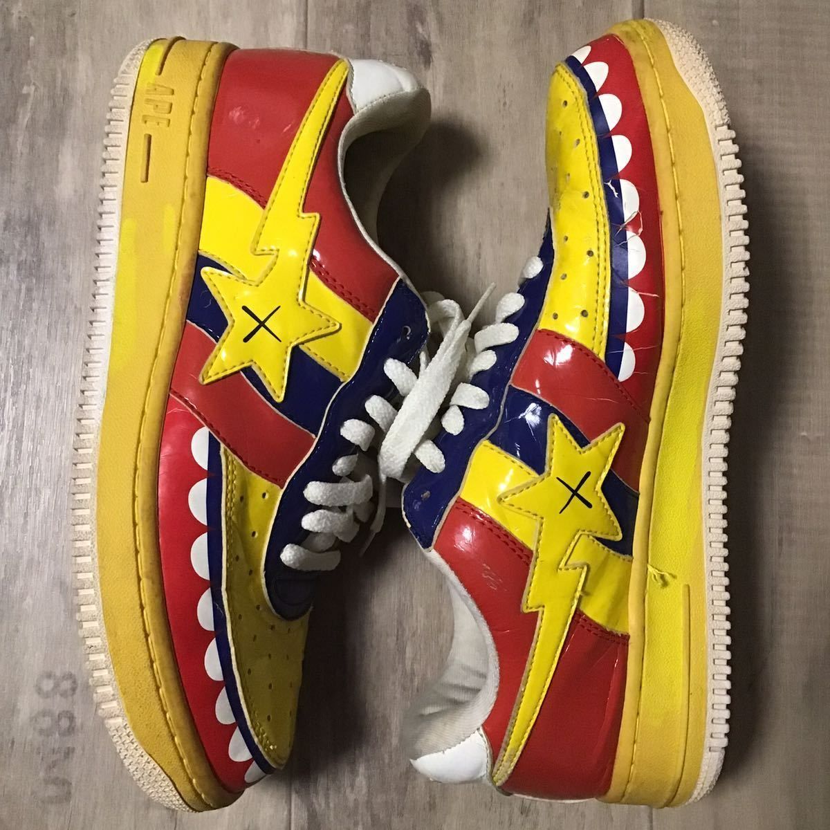 KAWS Chompers Bapesta 27.5cm US9.5 A BATHING APE BAPE STA Shoes Sneakers カウズ エイプ ベイプ ベイプスタ スニーカー Nigo