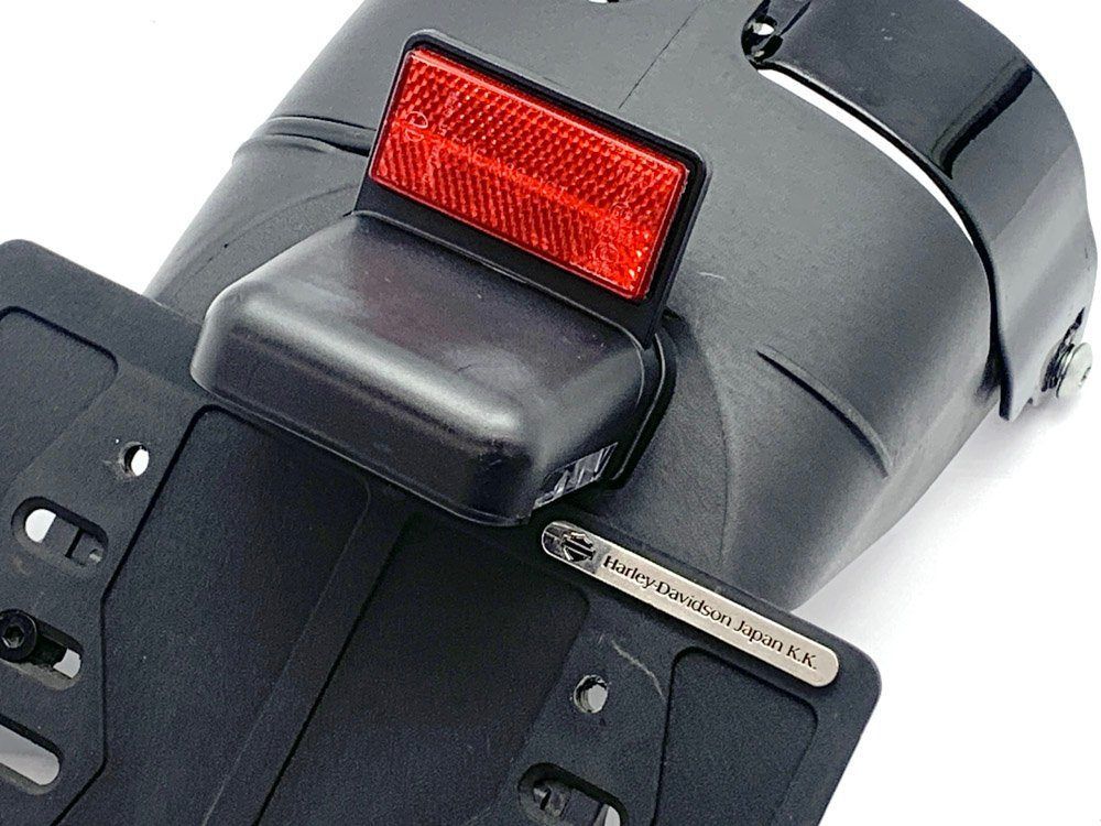 Harley Davidson ハーレーダビッドソン リアフェンダー ナンバー灯 ナンバープレートベース スポーツスター アイアン 883