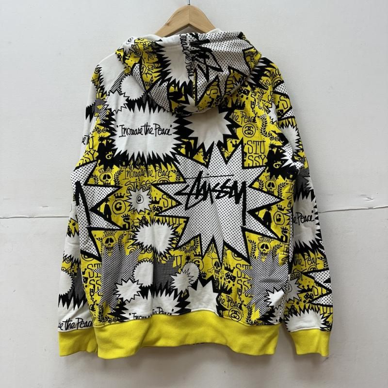 STUSSY ステューシー パーカー 長袖 ジップ パーカー SSリンク ...