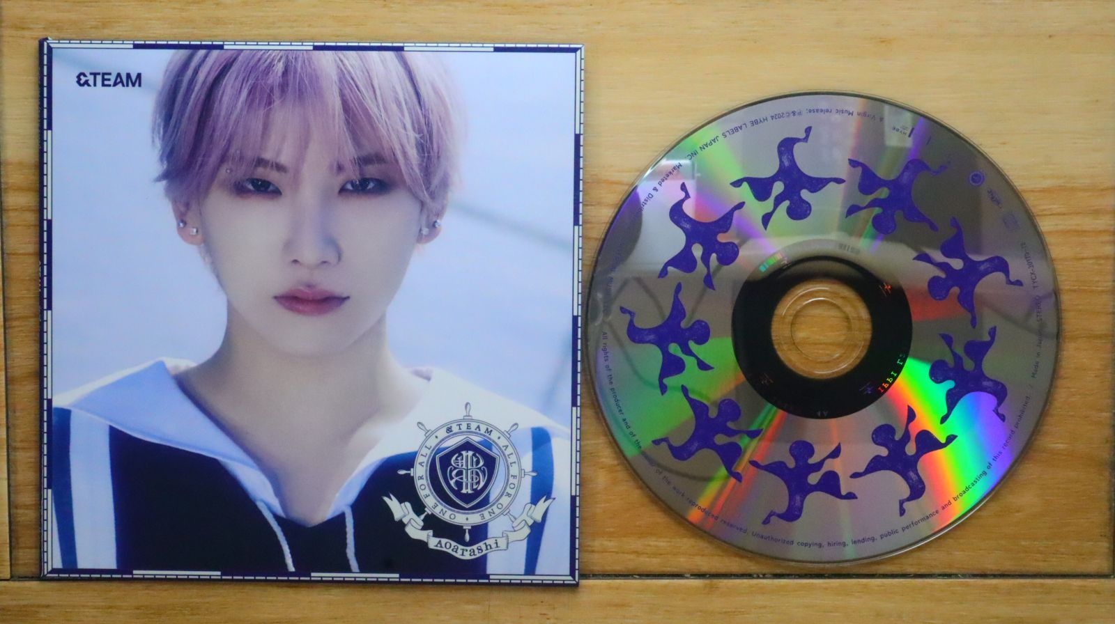 国内盤CD☆エンティーム/＆TEAM□ 青嵐 (Aoarashi