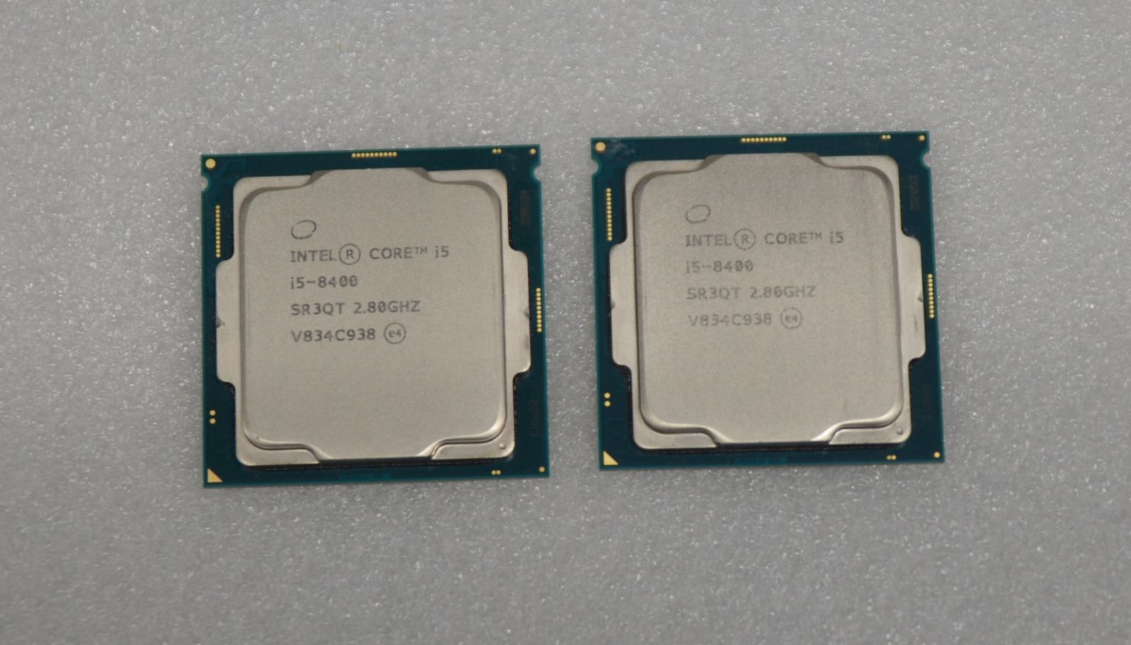 CPU Intel Core i5- 8400 2.80GHz SR3QT 中古品 ×2個 (531) - メルカリ
