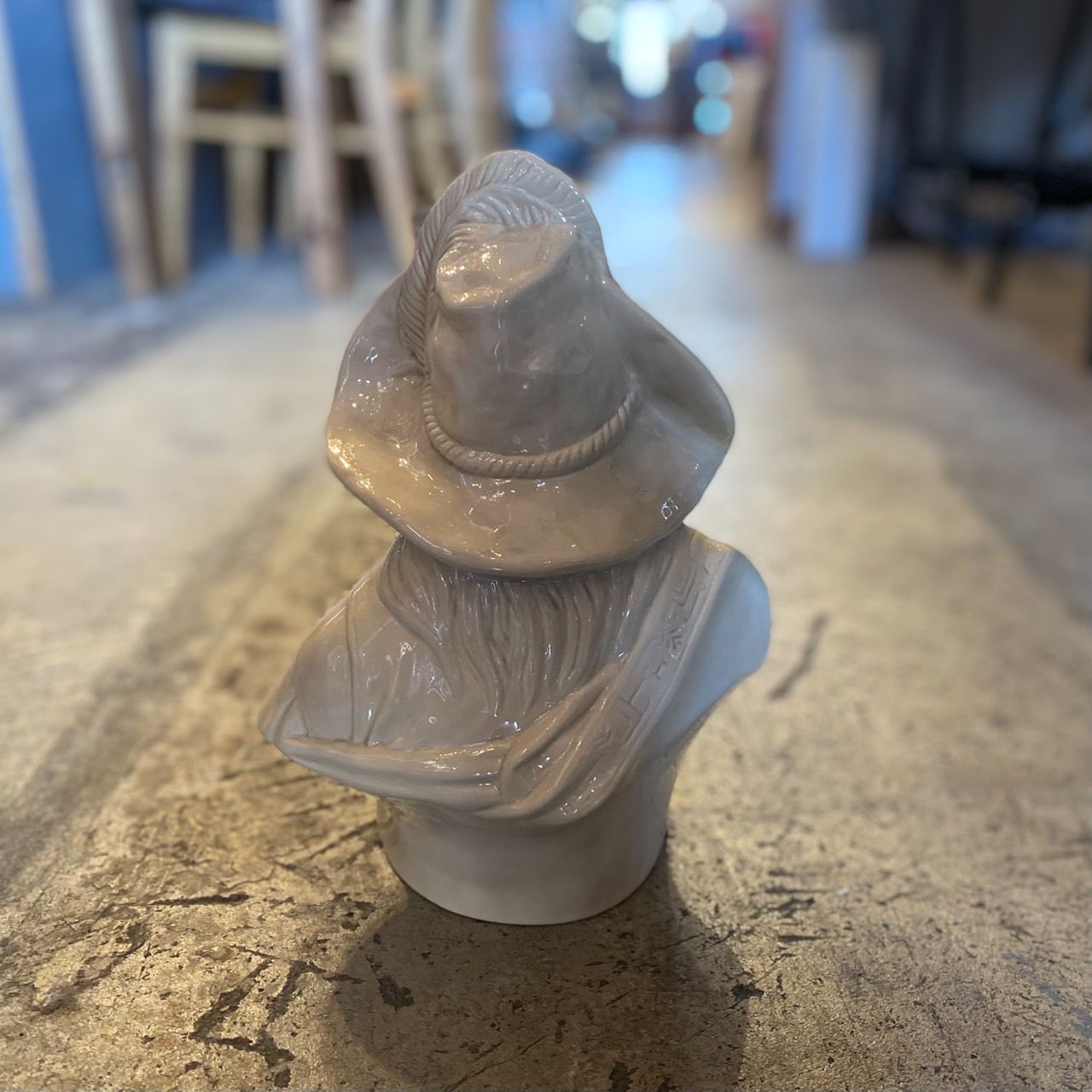 オランダ製 工場 モロ社 バイキング 陶器 オブジェ 置物○KB05N112