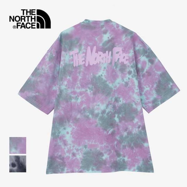 ザ・ノース・フェイス tシャツ 半袖 the north face NT32435 S/S TIE DYE HWR T ショートスリーブタイダイハンドライティングティー メール便 (240509)