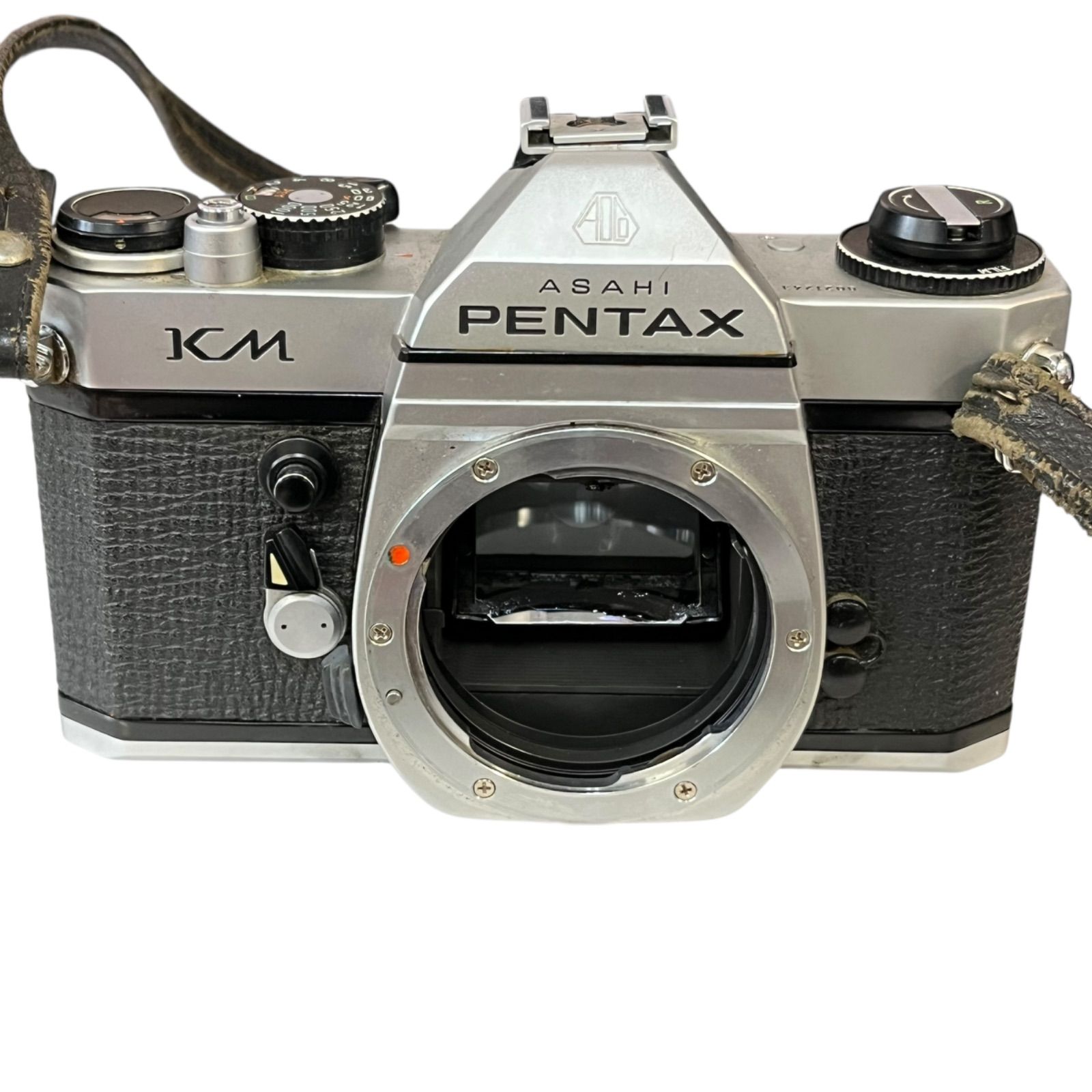 管33194】動作未確認☆ASAHI PENTAX KM + SMC PENTAX 55mm F1.8