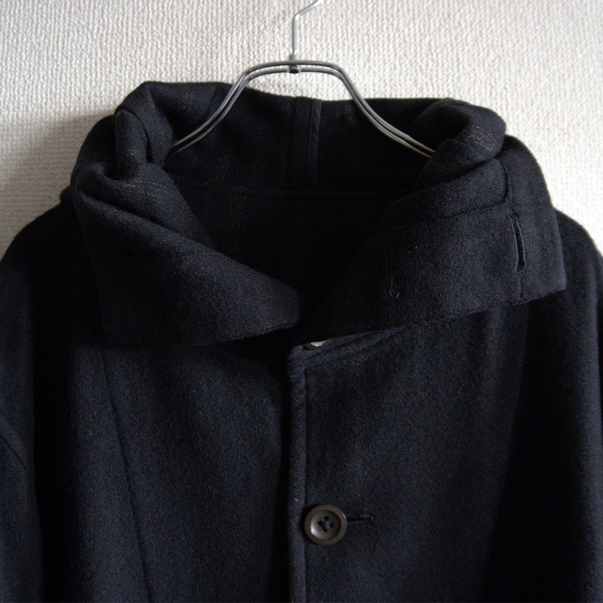 90'sヨウジヤマモト ワイズフォーメン アーカイブ ロングダブルコート ウール 90s Y's for men (Yohji Yamamoto) 