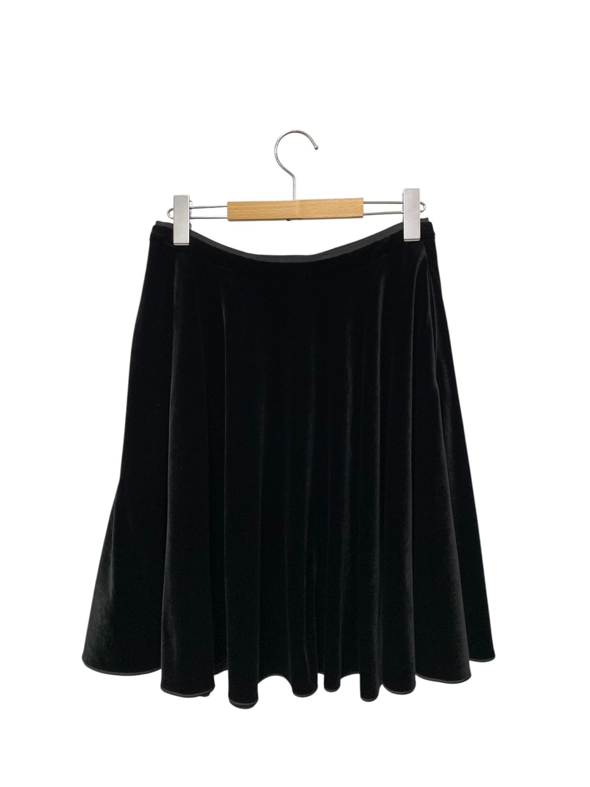 ベロアノワール by フォクシーニューヨーク Velour Lady 40454 スカート 40 ブラック フ IT65ZB4AG0G3