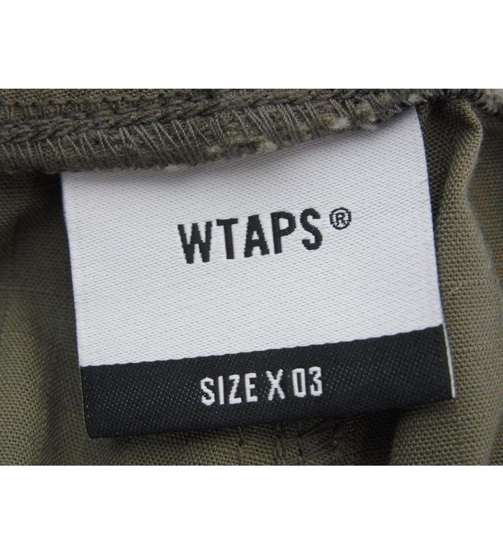 ダブルタップス WTAPS □ 23AW 【 TROUSERS COTTON RIPSTOP 232TQDT